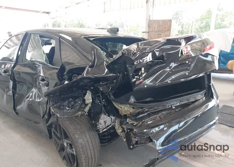 2025 Honda Civic Sport из США, поврежденный, VIN 2HGFE2F57SH577845